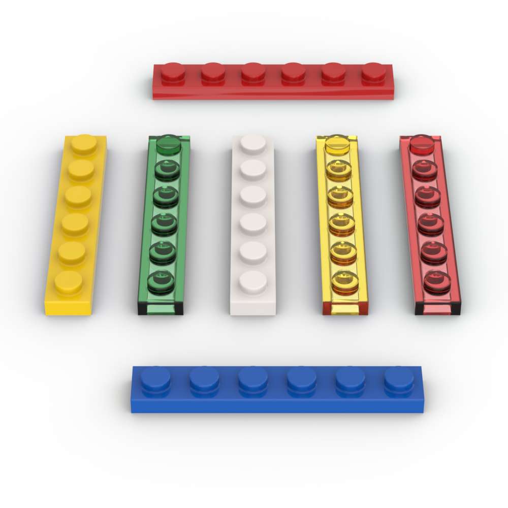 Tech Accessories For Kids - MOC 10 Uds placa 3666 1X6