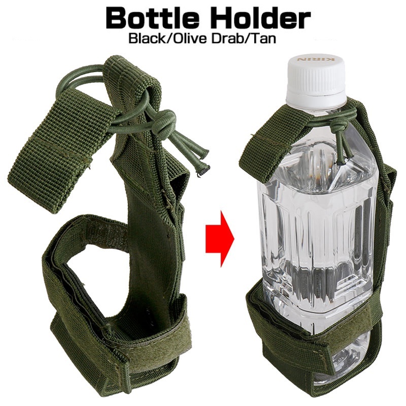 Tech Accessories Pouch - Soporte para botella de agua Molle,