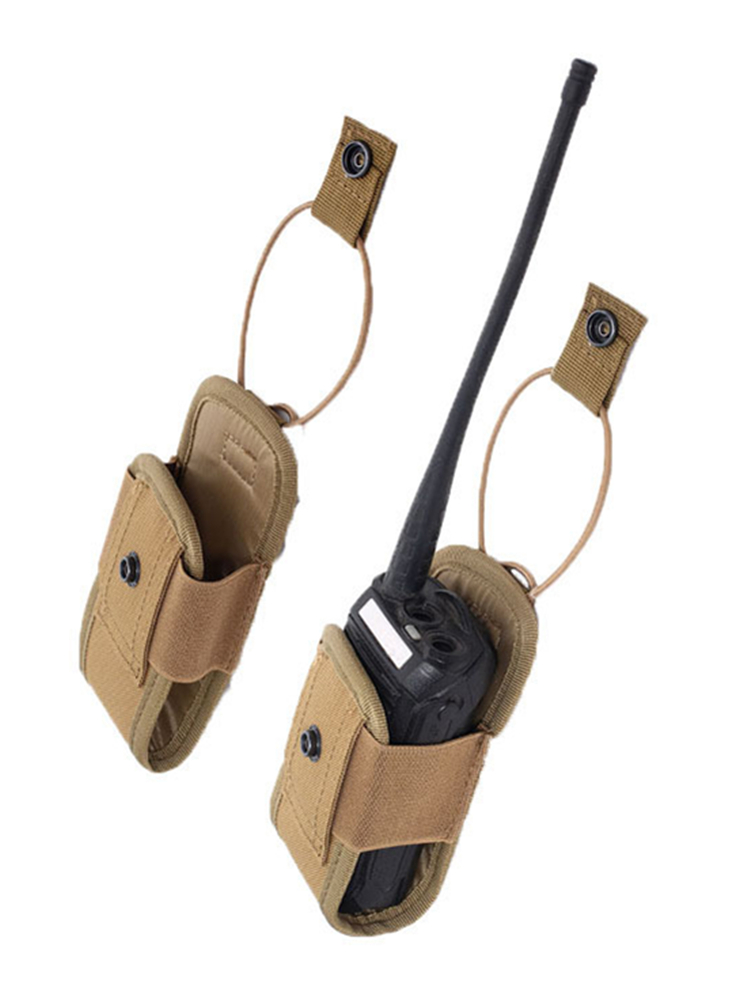 Tech Accessories Pouch - Bolsa táctica para Walkie Talkie, soporte