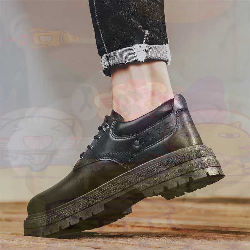 Tech Accessories Types - Zapatillas deportivas de cuero Natural oscuro