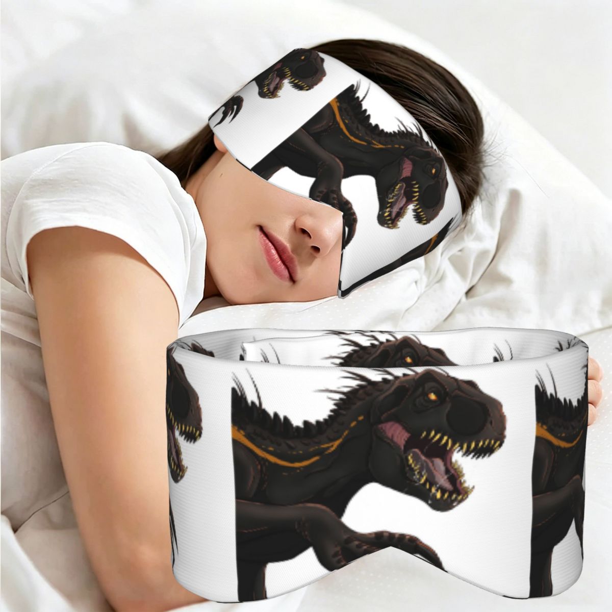 Tech Queen - Máscara para dormir Jurassic World Indoraptor,