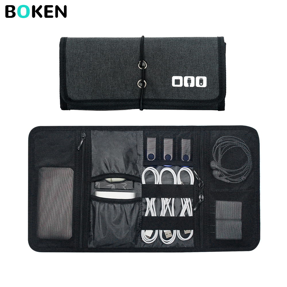 Tech Accessories For Home Office - Bolsa Organizadora de Cables, Estuche de