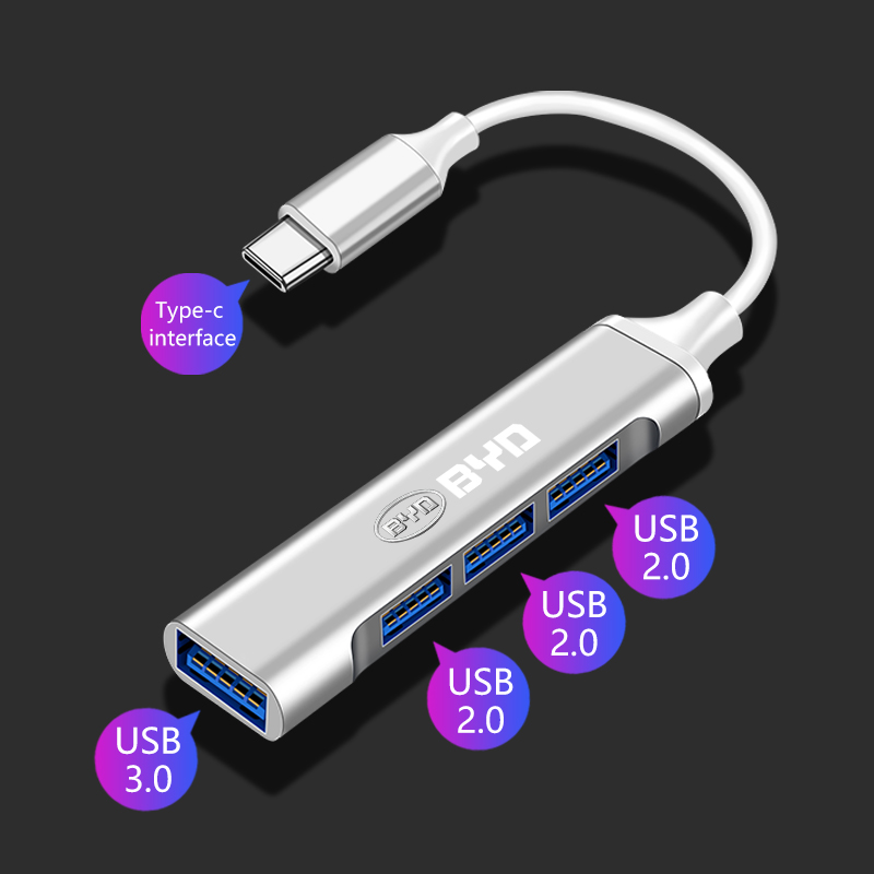 Type C Multiport Adapter - Adaptador USB Tipo-C, Distribuidor de Múltiples