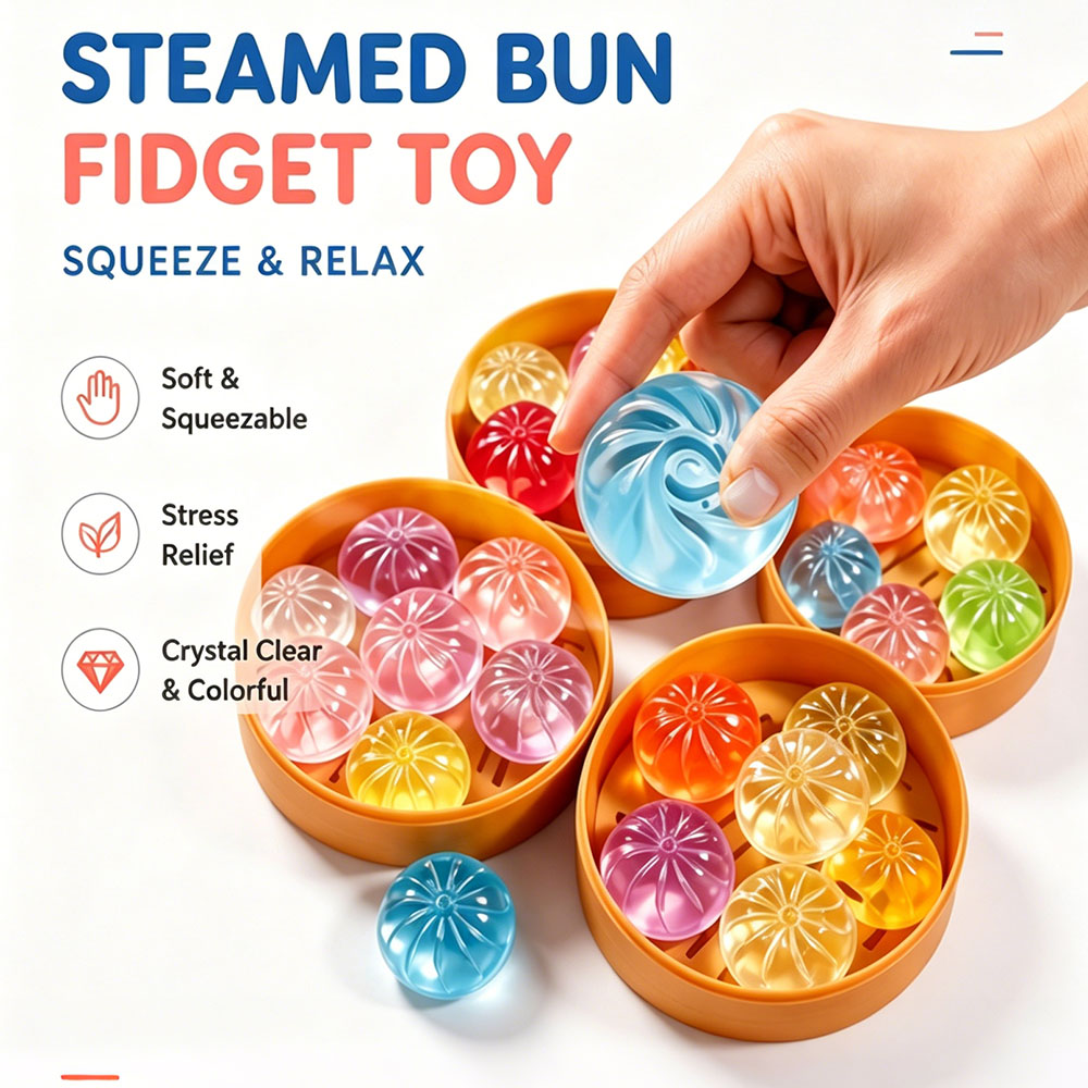 Tech Home Accessories - Kawaii 5 piezas Squishy de cristal