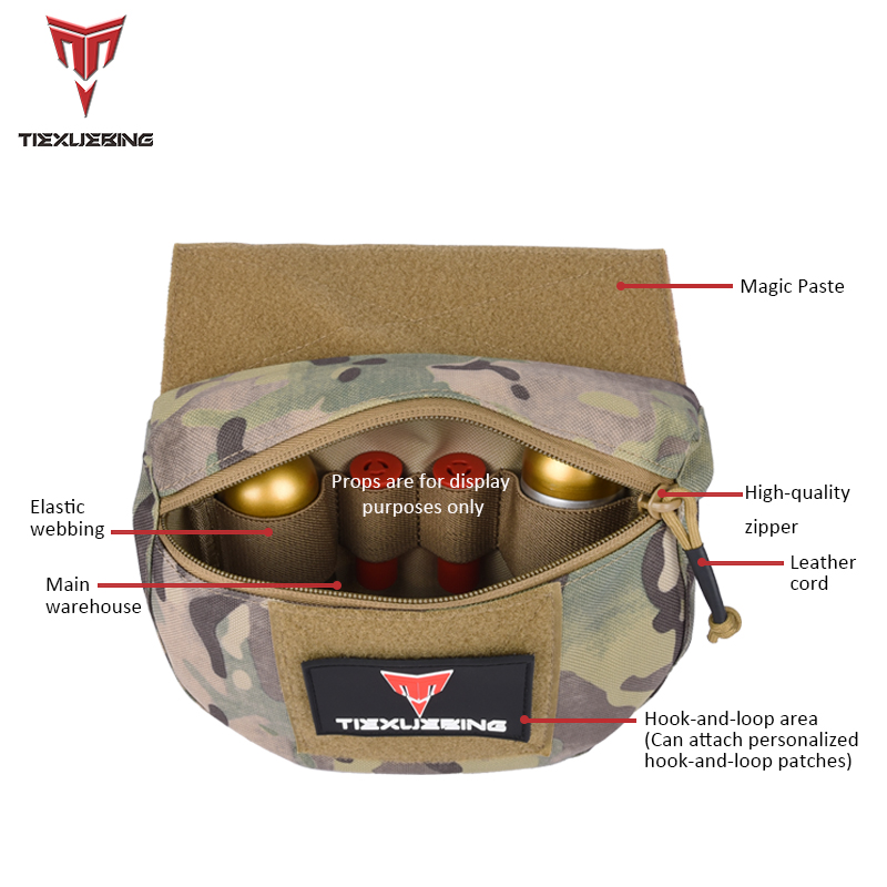 Bolsa táctica Molle de descarg - Tech Accessories Pouch reseña y precio