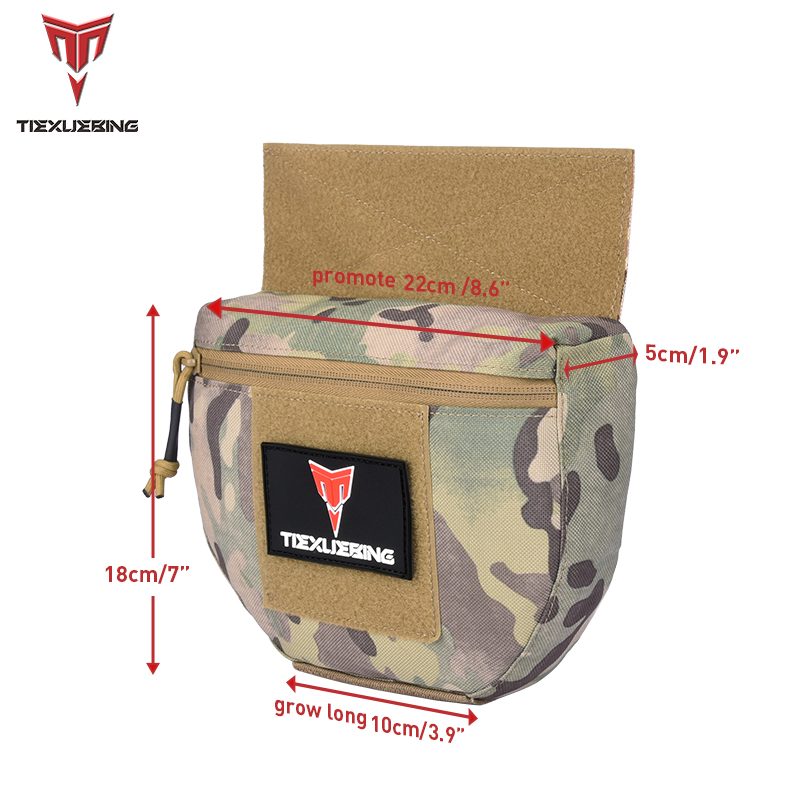 Bolsa táctica Molle de descarg - Tech Accessories Pouch reseña y precio