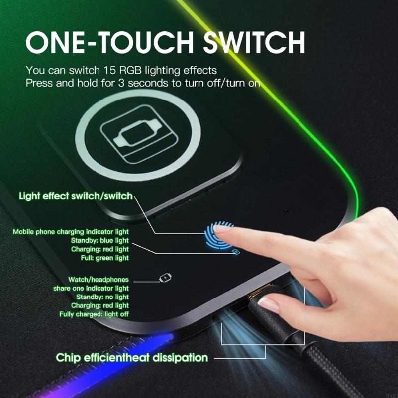 Alfombrilla ratón carga inalám - Mouse Charging Pad reseña y precio