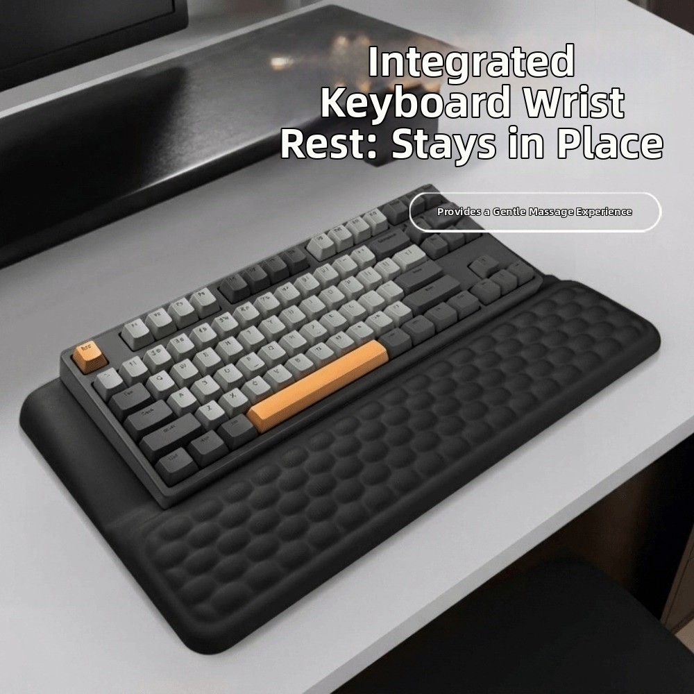Soporte Ergonómico Antidesliza - Keyboard Wrist Pad Leather reseña y precio