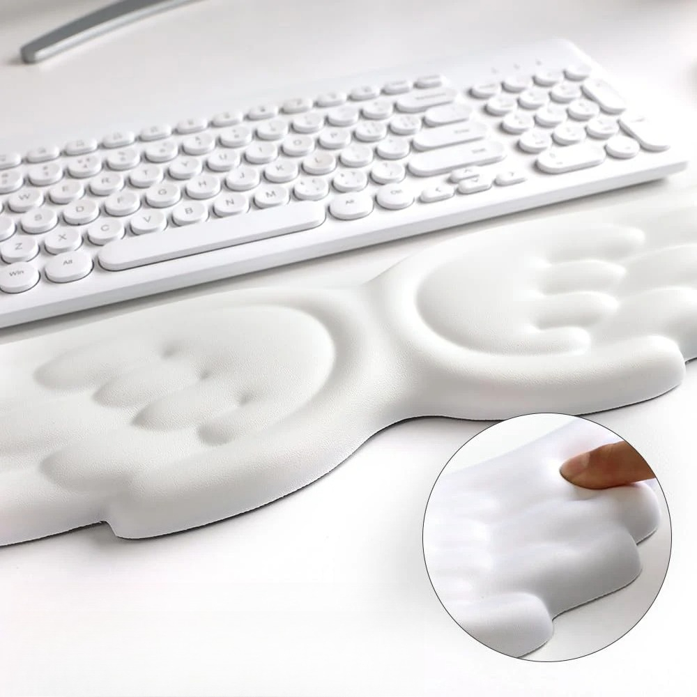 Alfombrilla de ratón ergonómic - Keyboard Wrist Pad Leather reseña y precio