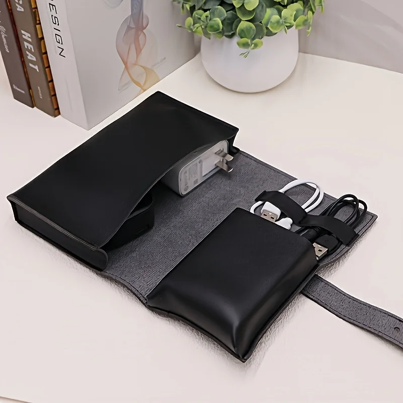 Estuche Organizador de Cuero S - Tech Accessories Travel Case reseña y precio