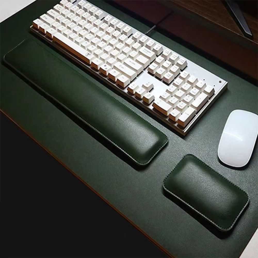 Alfombrilla de Ratón de Cuero  - Keyboard Wrist Pad Leather reseña y precio