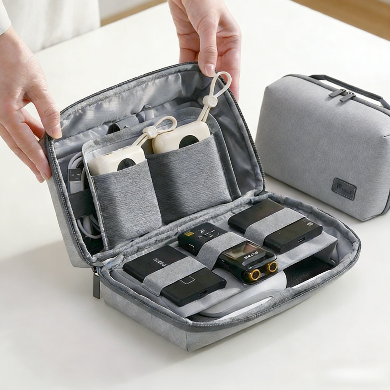 Estuche de viaje organizador d - Tech Accessories Travel Case reseña y precio