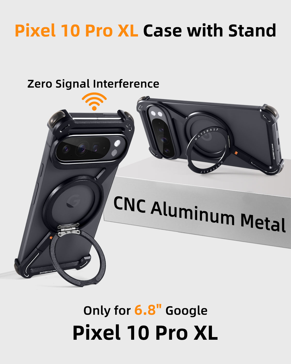Funda de teléfono de metal Oat - Phone Stand Aluminum reseña y precio