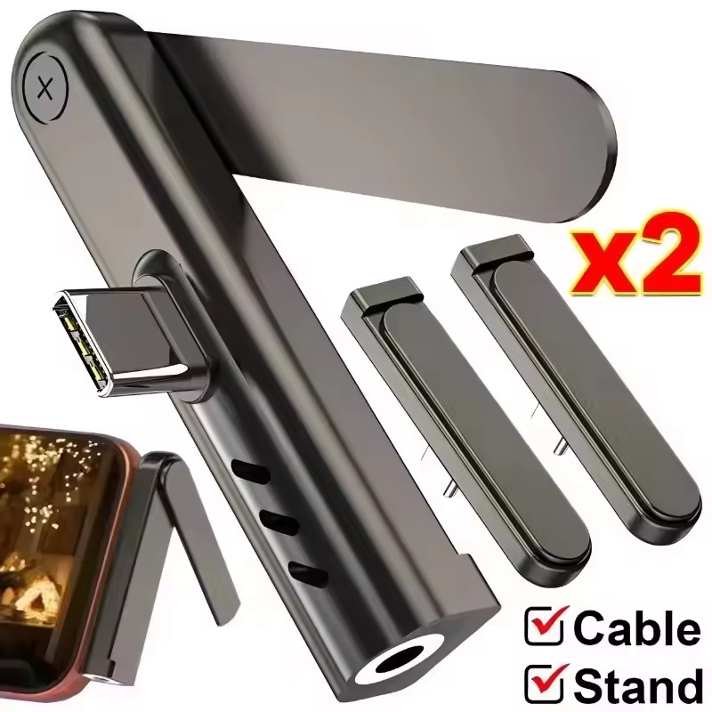Soporte de Audio portátil USB  - Phone Stand Aluminum reseña y precio