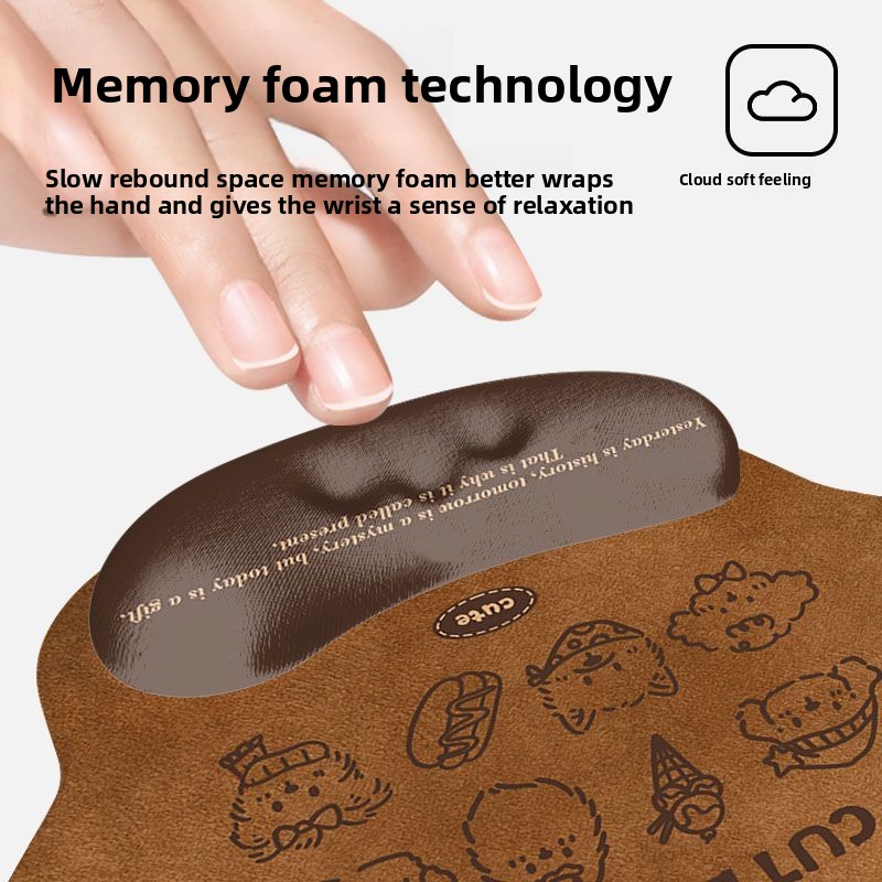 Alfombrilla de ratón bonita de - Keyboard Wrist Pad Leather reseña y precio