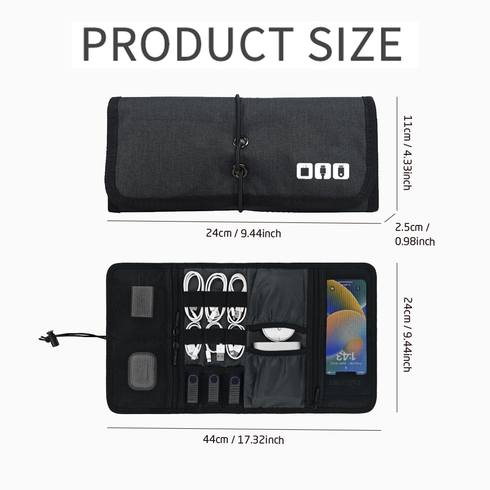 Bolsa Organizadora de Cables,  - Tech Accessories For Home Office reseña y precio
