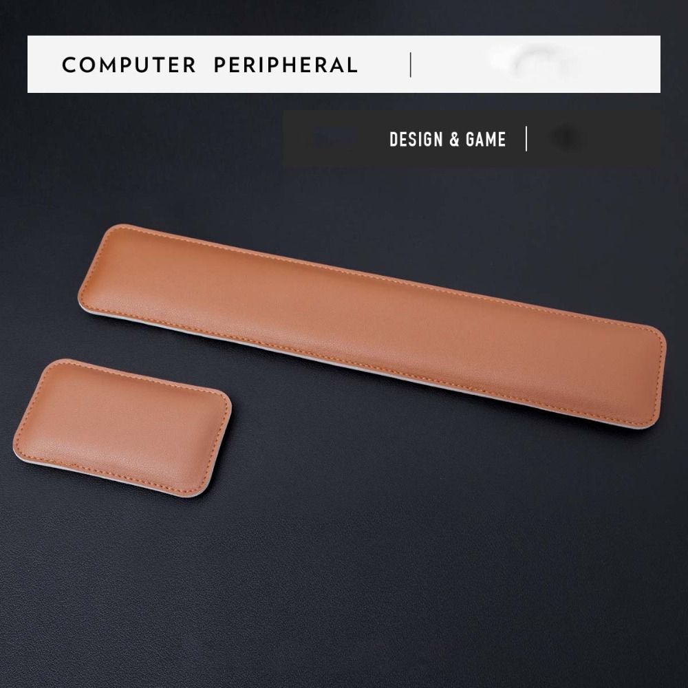 Alfombrilla de ratón portátil  - Keyboard Wrist Pad Leather reseña y precio