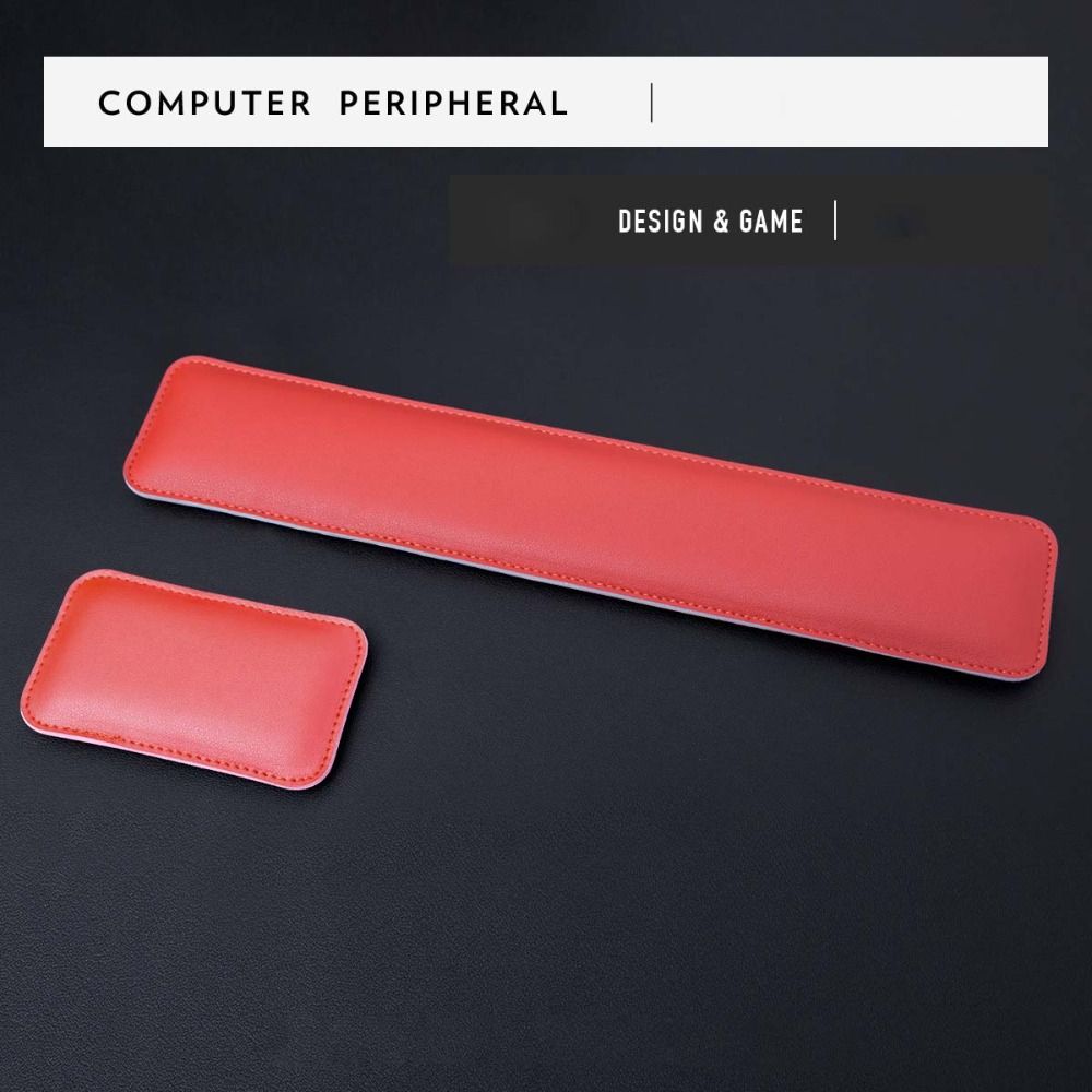 Alfombrilla de ratón portátil  - Keyboard Wrist Pad Leather reseña y precio