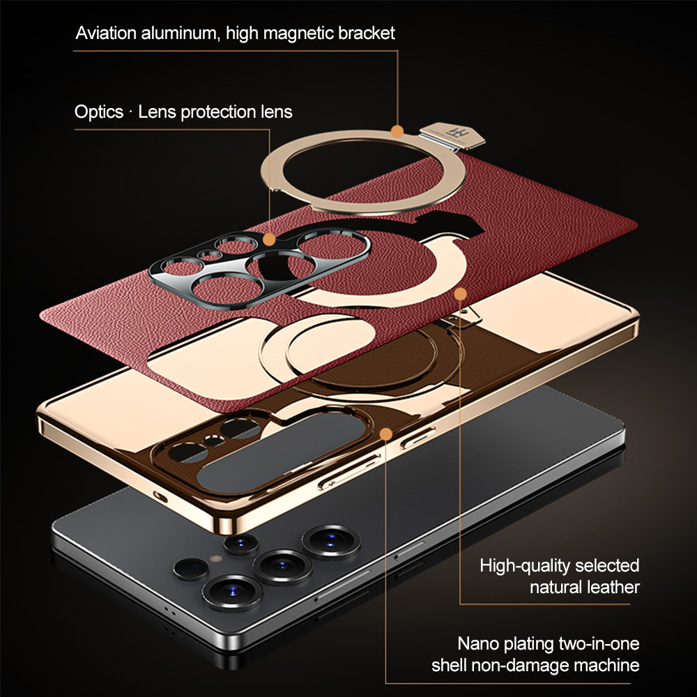 Funda Magnética con Soporte pa - Phone Stand Aluminum reseña y precio