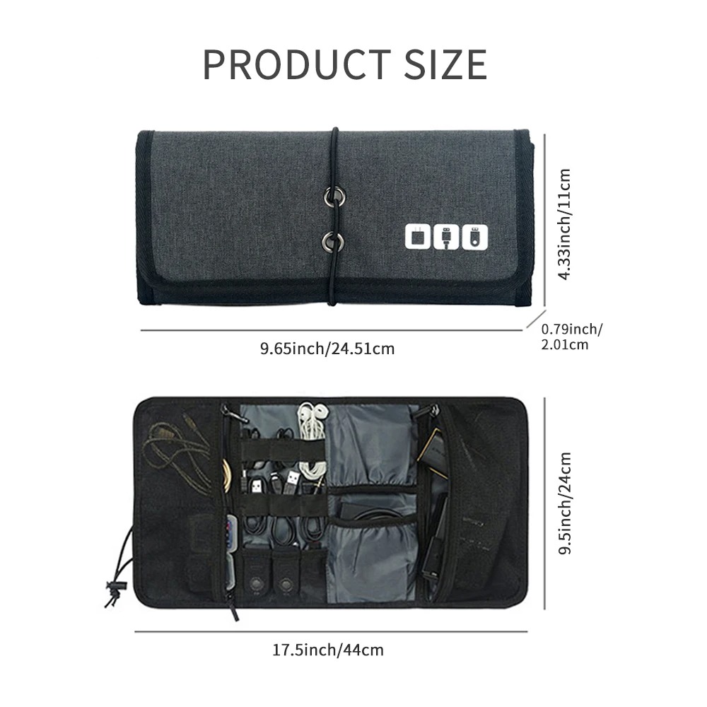 Bolsa organizadora electrónica - Tech Accessories Travel Case reseña y precio
