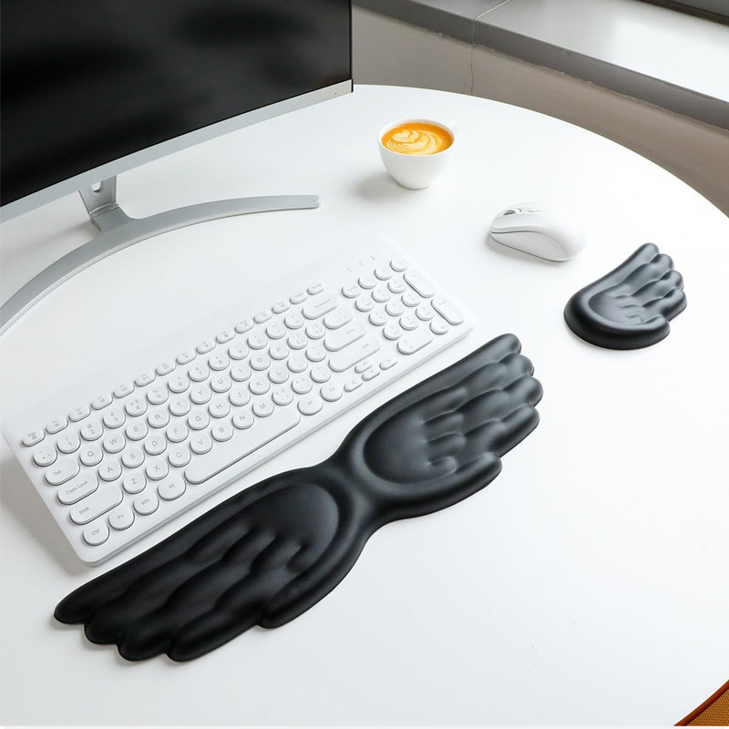 Reposamuñecas para teclado y r - Mouse Charging Pad reseña y precio