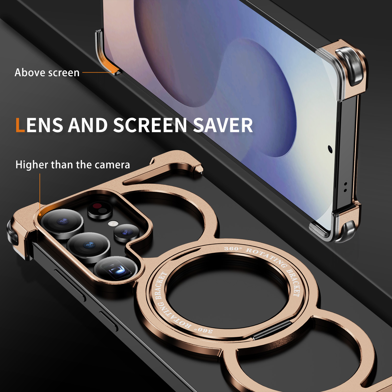 Funda de teléfono con disipaci - Phone Stand Aluminum reseña y precio