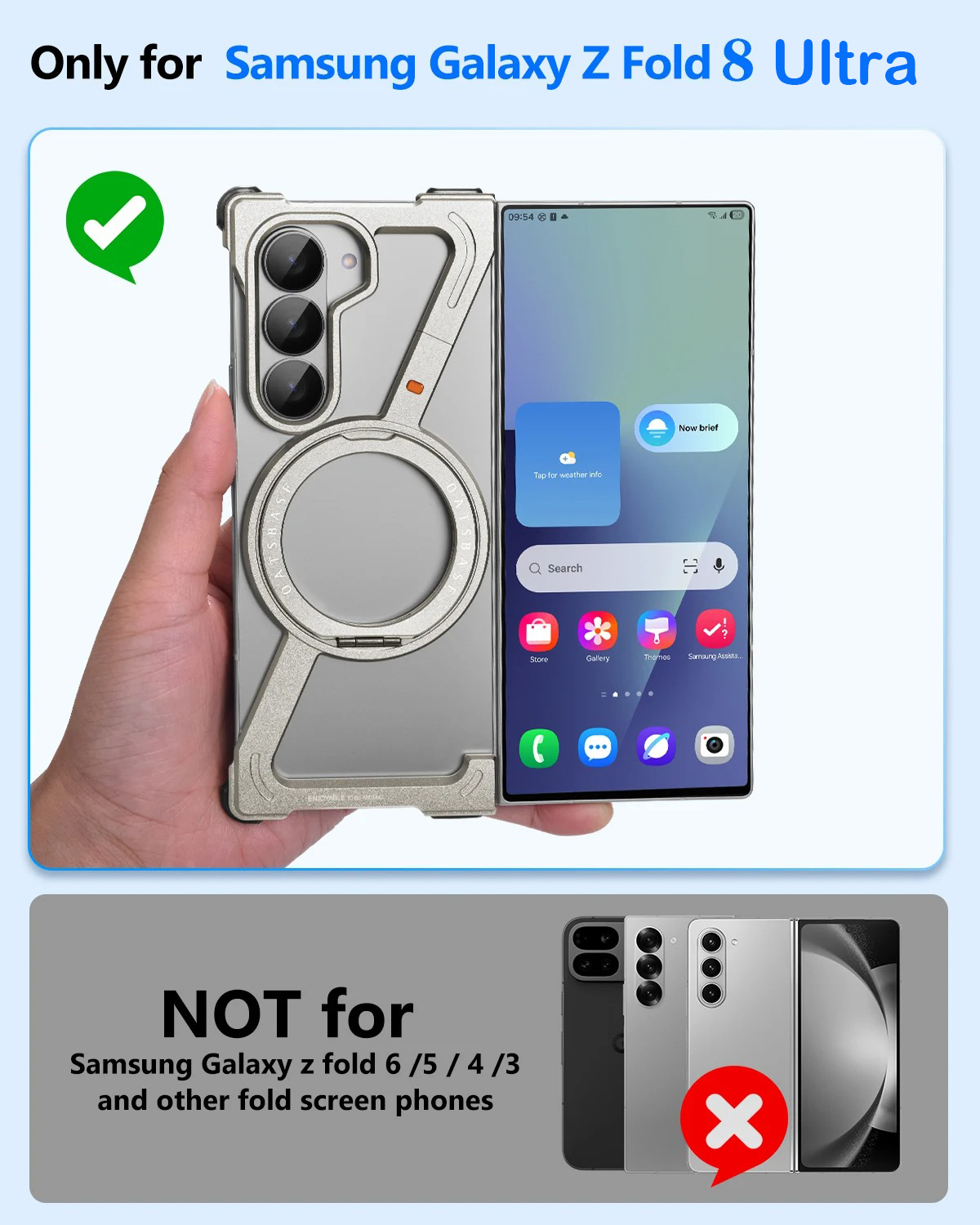 Funda Protectora Metálica con  - Phone Stand Aluminum reseña y precio